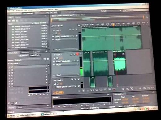 adobe audition song mixing